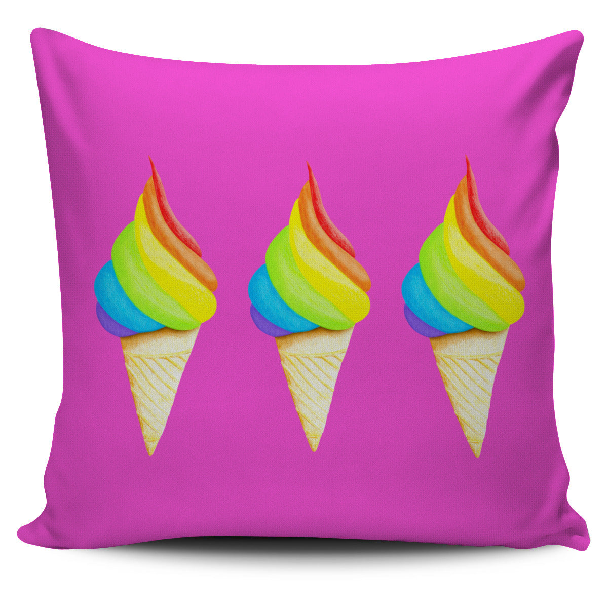 Ice Cream Dream Pillow Cover