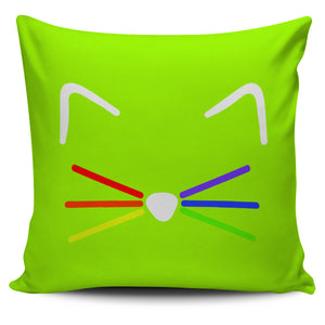 Purring With Pride Pillow Cover