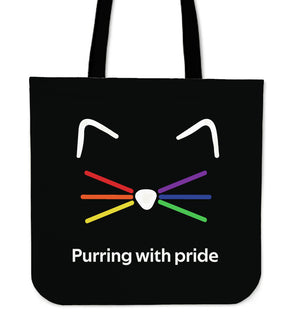 Purring With Pride Tote Bag