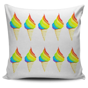 Ice Cream Cornets Pillow Cover